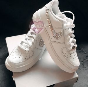 Bling Nike Air Force 1 Shoes